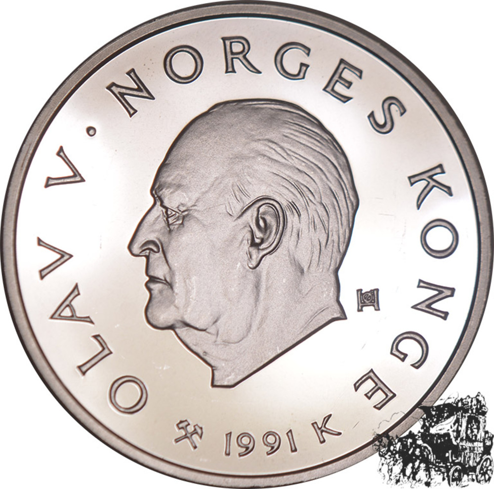 100 Kronen 1991 - Langlaufen 100 Kronen 1991 - Langlaufen