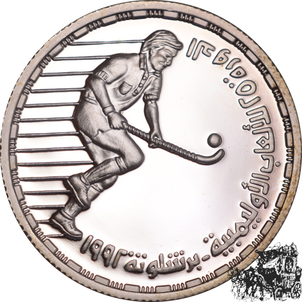 5 Pfund 1992 - Feldhockey 5 Pfund 1992 - Feldhockey