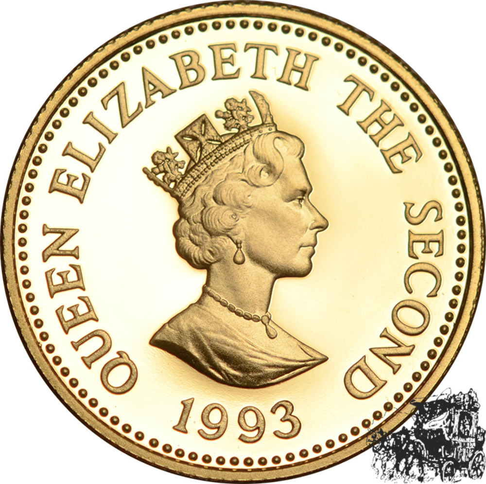 25 Pfund 1993 - 40 J. Regierungsjubiläum 25 Pfund 1993 - 40 J. Regierungsjubiläum
