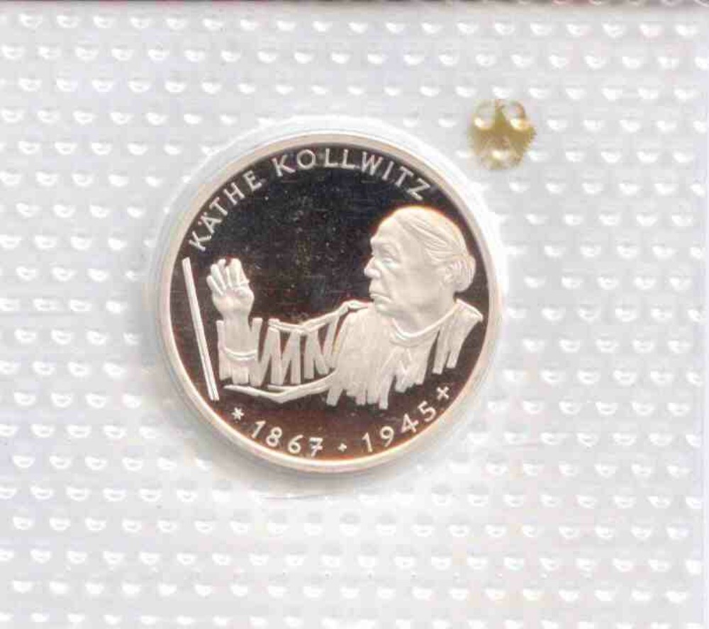 10 Mark 1992 G - Käthe Kollwitz 10 Mark 1992 G - Käthe Kollwitz