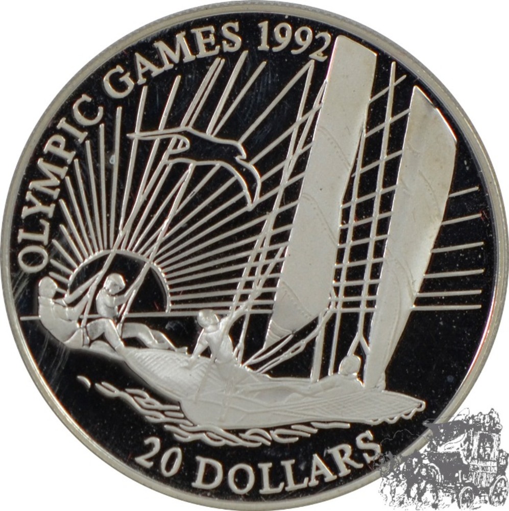 20 Dollar 1992 - Segler