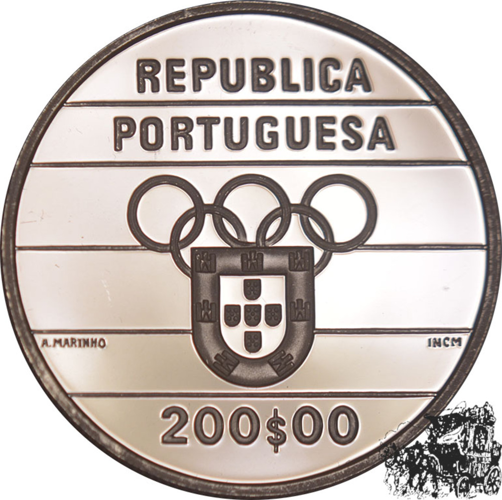 200 Escudo 1992 - Olympiade