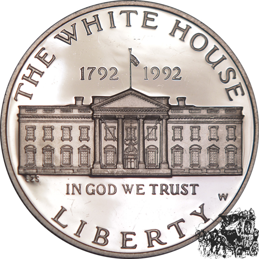 1 Dollar 1992 W - Weißes Haus