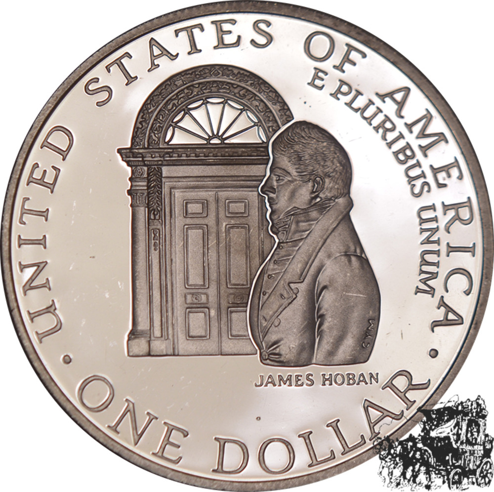 1 Dollar 1992 W - Weißes Haus