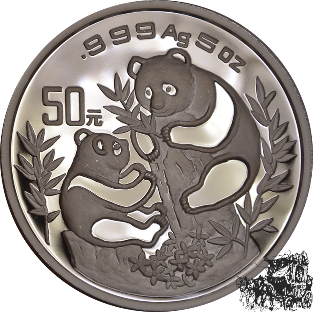 50 Yuan 1993 - Panda, China 50 Yuan 1993 - Panda, China