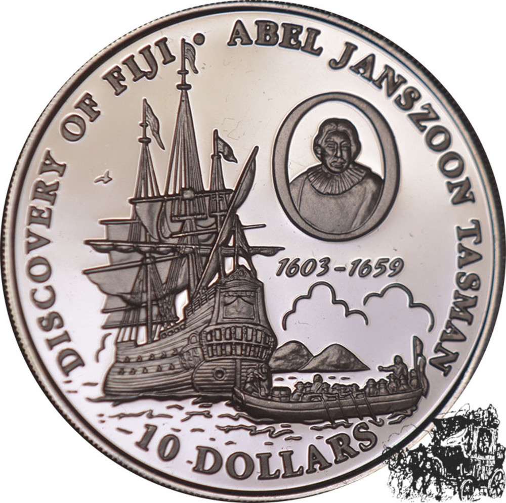 10 Dollar 1993 - Abel J. Tasman