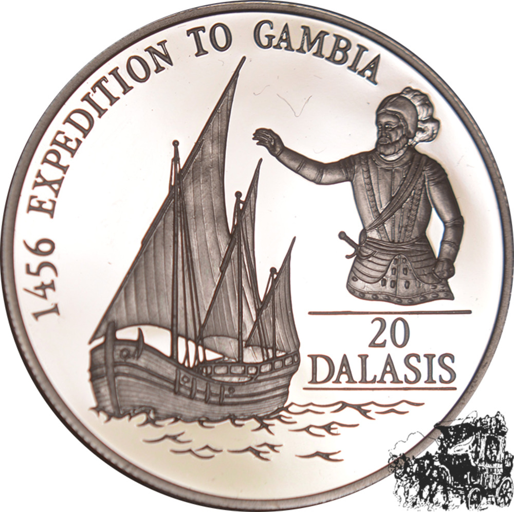 20 Dalasis 1993 - Expedition, Gambia