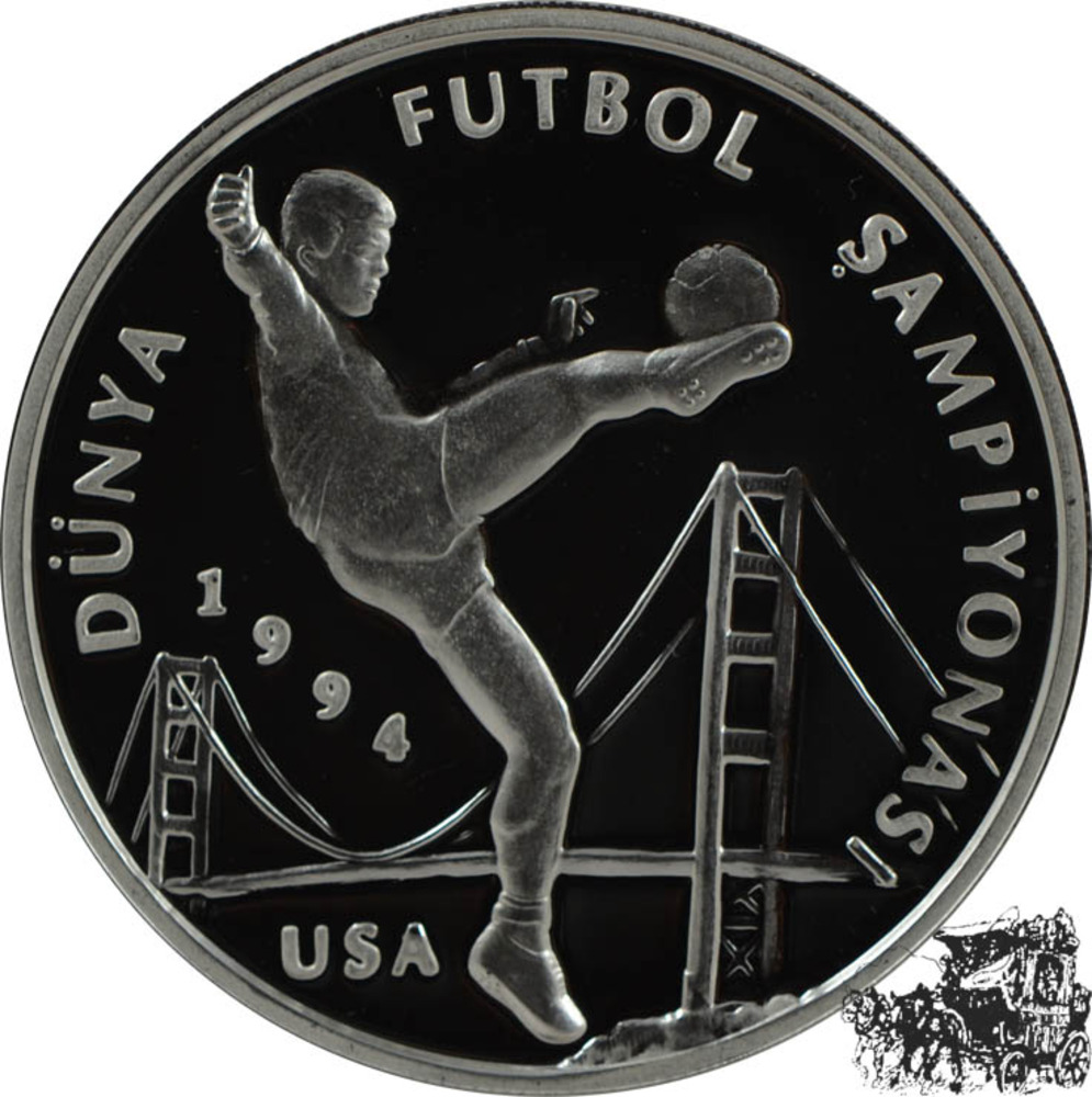 50000 Lira 1993 - Fussball WM
