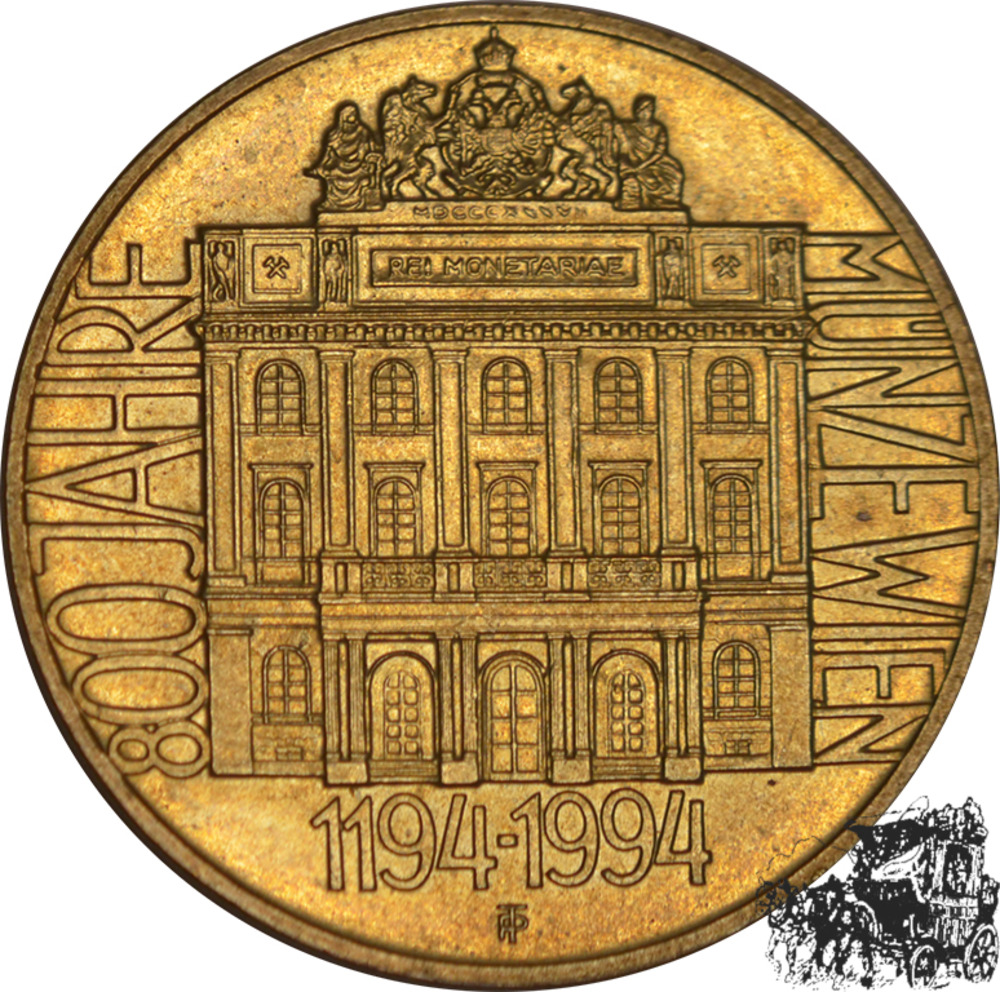 20 Schilling 1994 - 800 Jahre Münze Wien - f.stpfr.