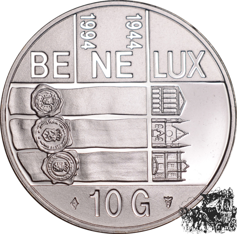 10 Gulden 1994 - 50 J. Benelux 10 Gulden 1994 - 50 J. Benelux