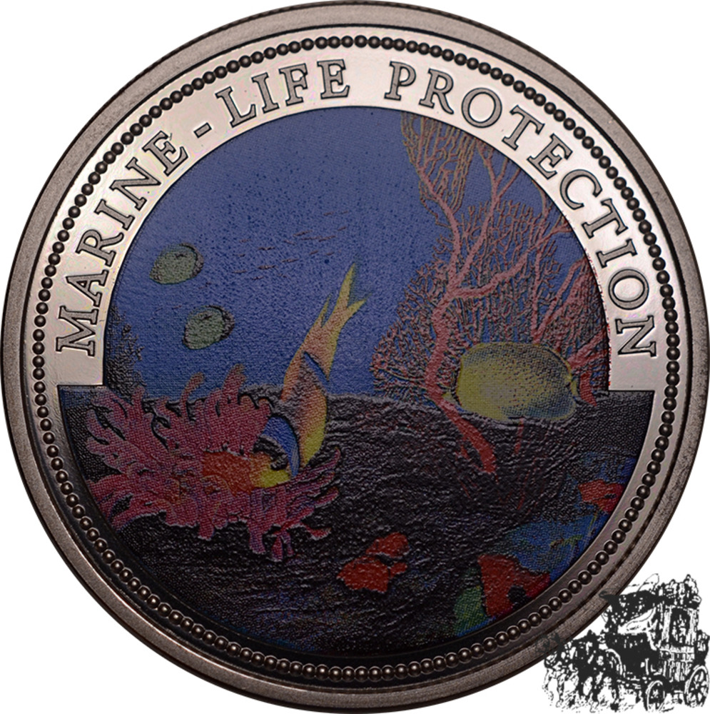 1 Dollar 1994 - marine fauna