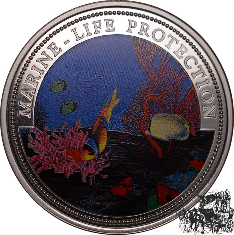 5 Dollar 1994 - Meeresfauna