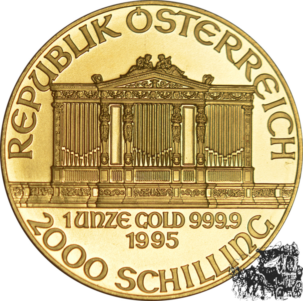 2000 Schilling 1995 - Philharmoniker