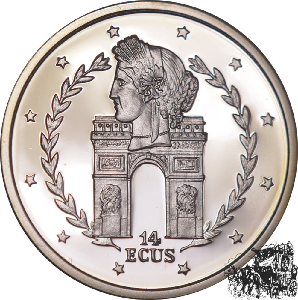 14 Ecus 1995 - Triumphbogen 14 Ecus 1995 - Triumphbogen