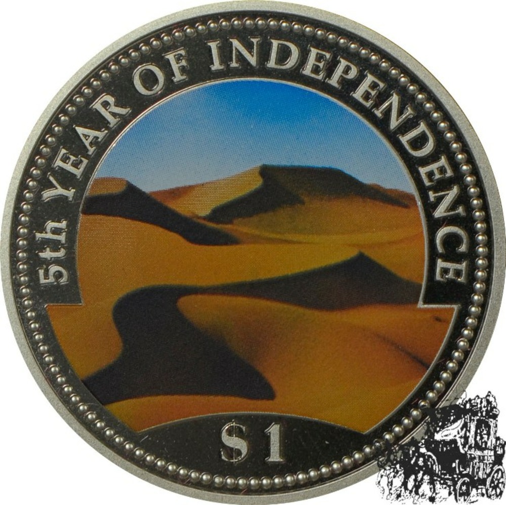 1 Dollar 1995 - 5 Jahre Unabhängigkeit