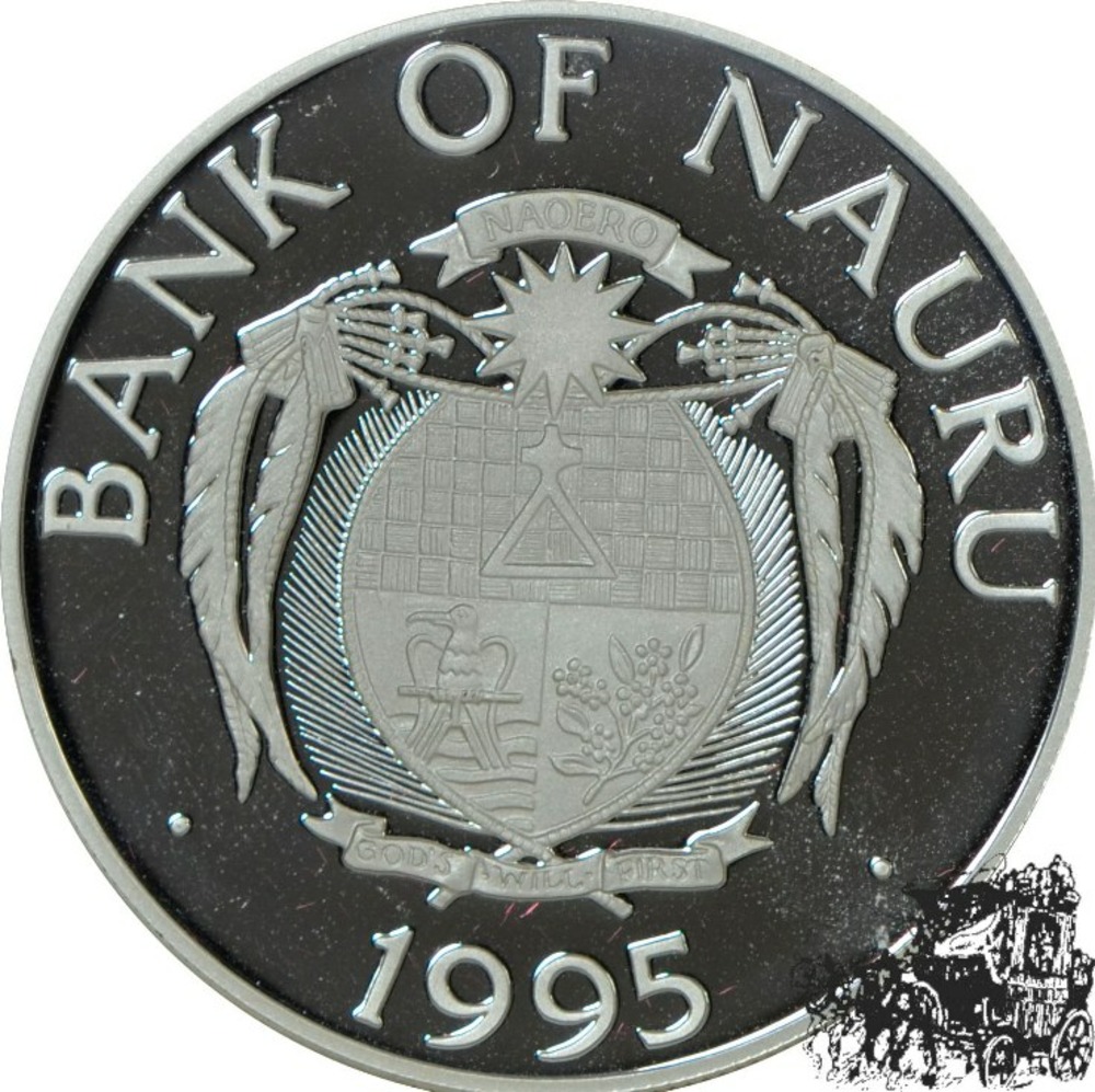 10 Dollar 1995 - Gewichtheber 10 Dollar 1995 - Gewichtheber