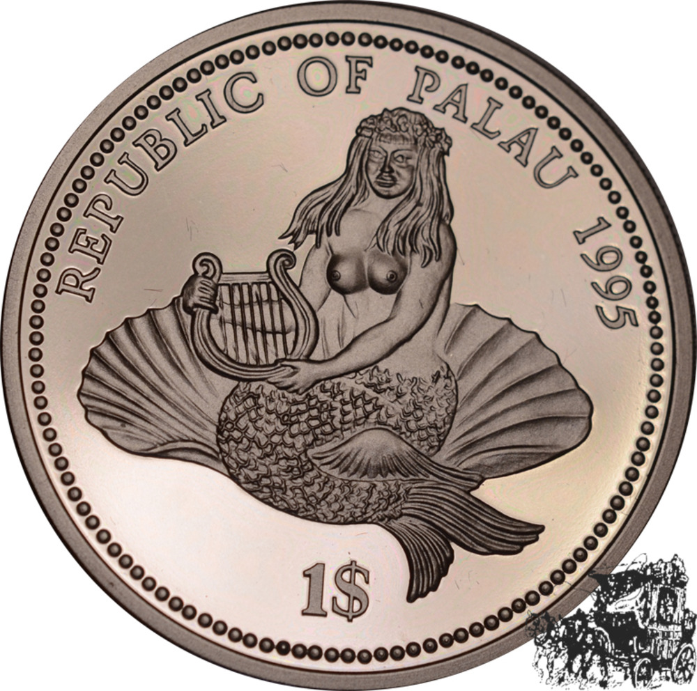 1 Dollar 1995 - Sea Horses