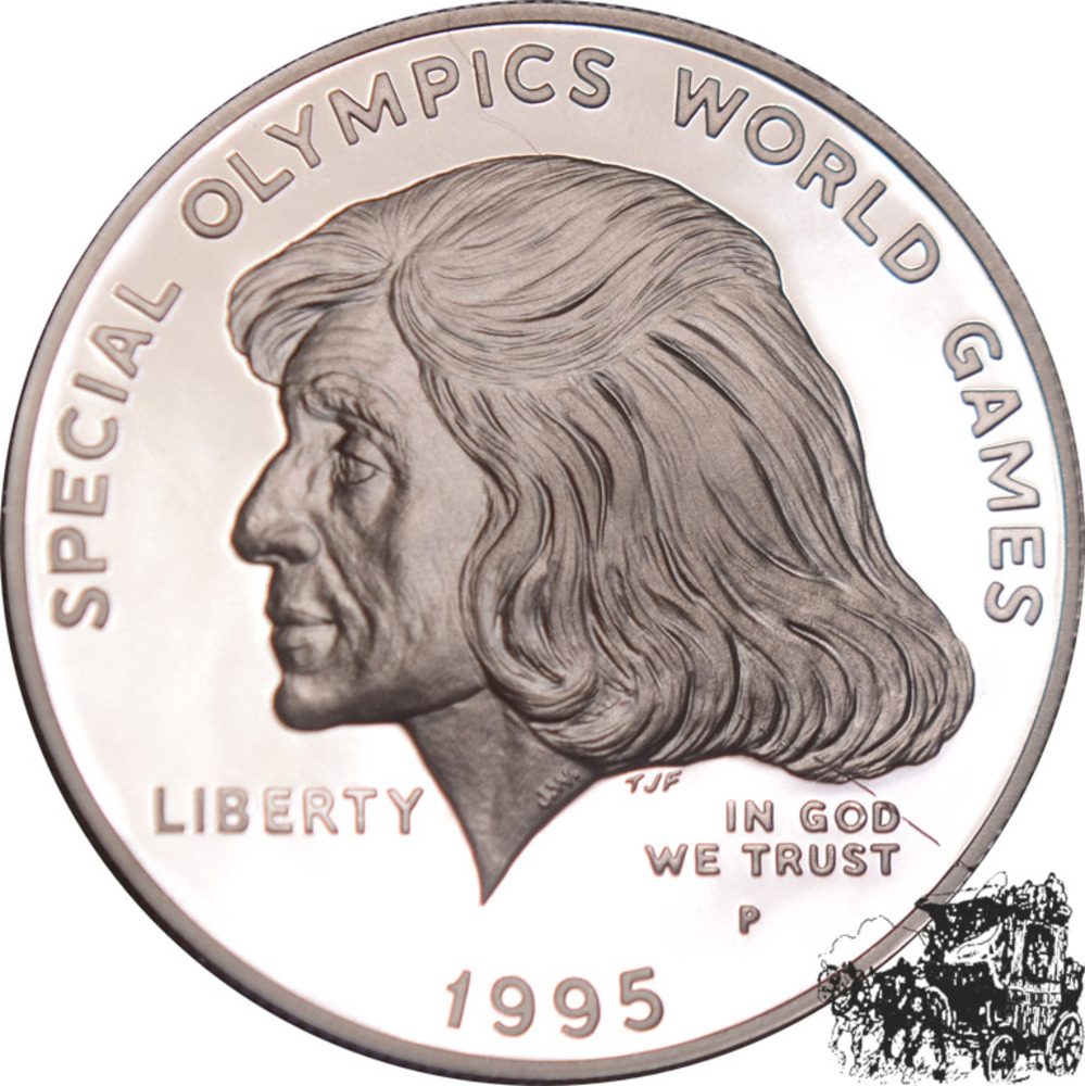 1 Dollar 1995 - Eunice Kennedy Shriver 1 Dollar 1995 - Eunice Kennedy Shriver