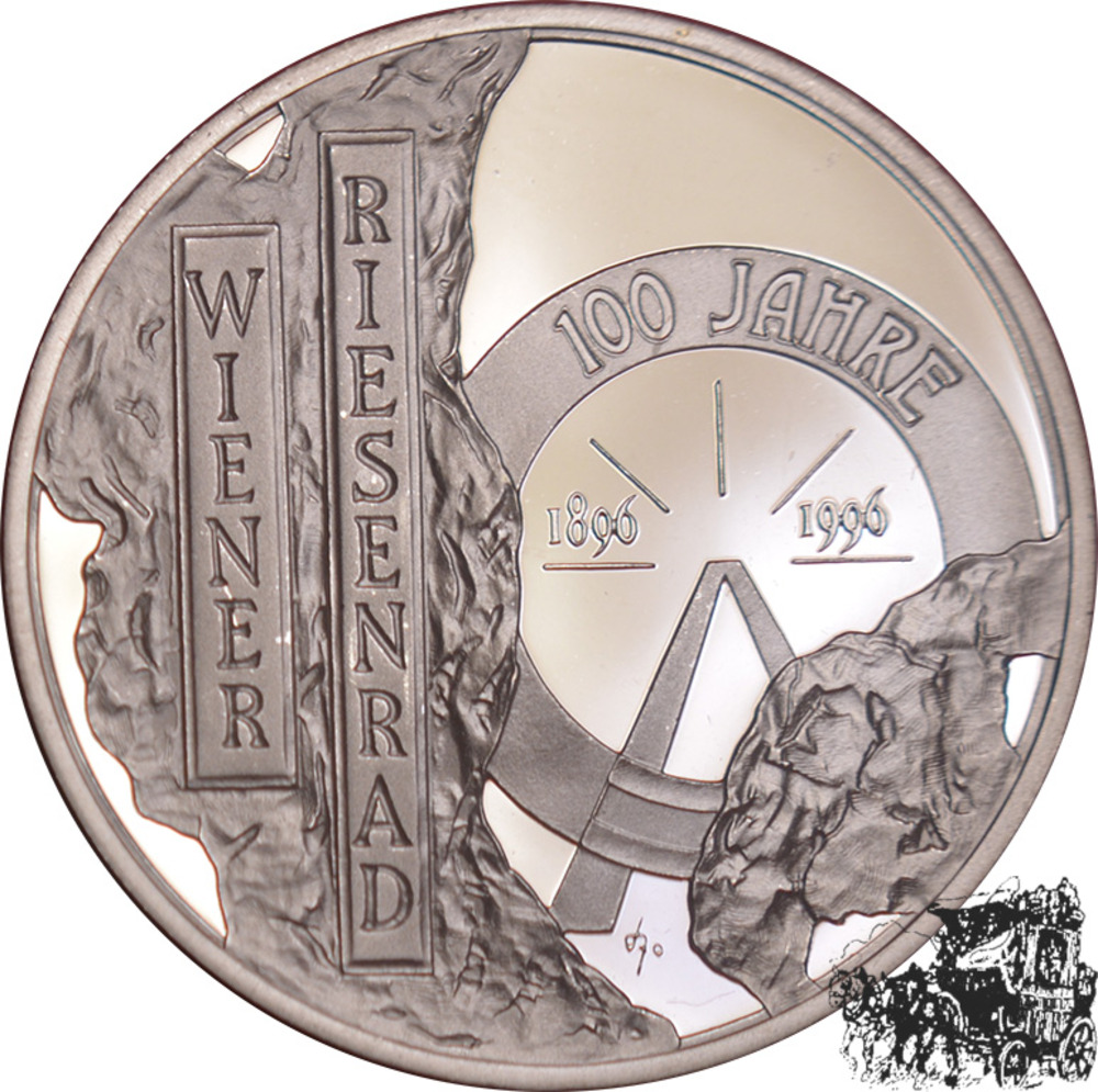 100 Schilling 1996  - “Wiener Riesenrad“  Casino Austria Jeton