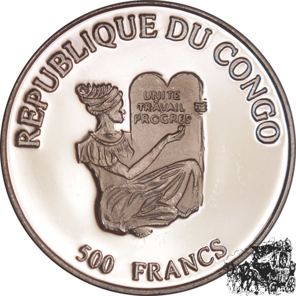500 Francs 1996 - Löwenkopf 500 Francs 1996 - Löwenkopf