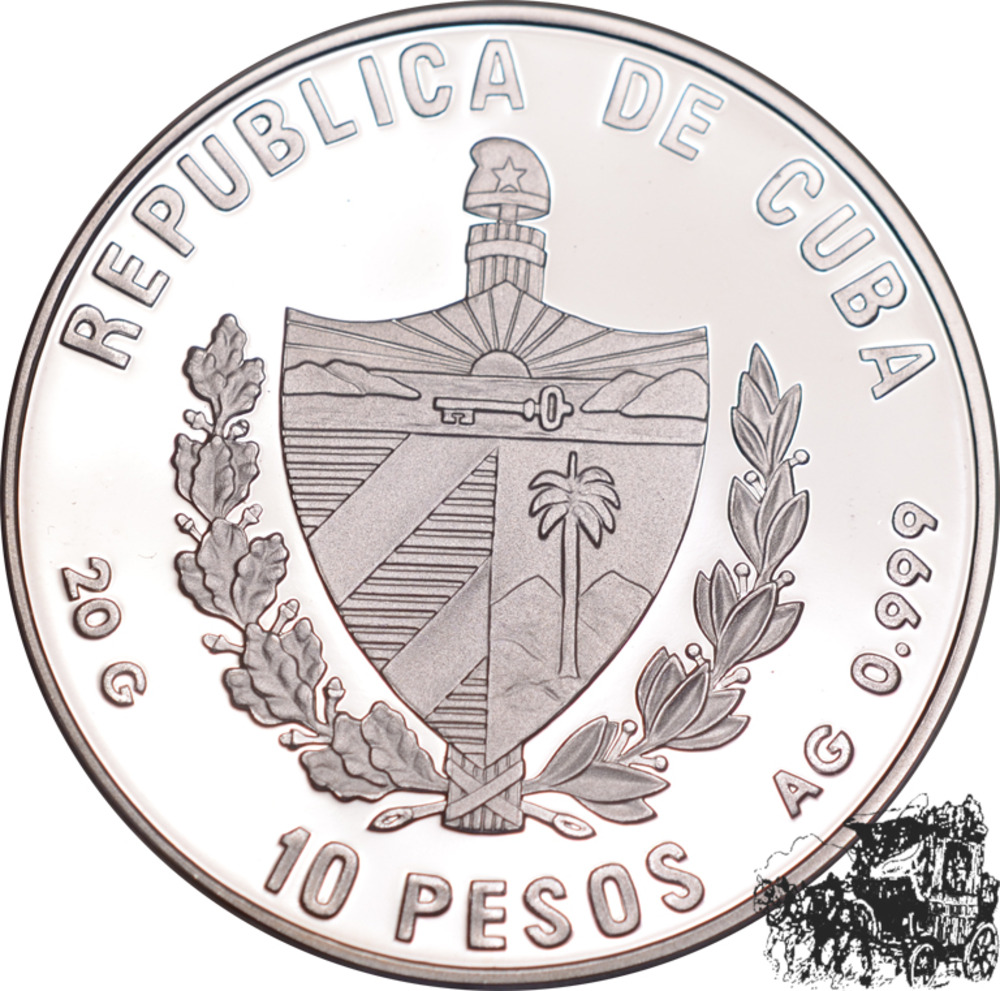 10 Pesos 1996 - Vogel 10 Pesos 1996 - Vogel