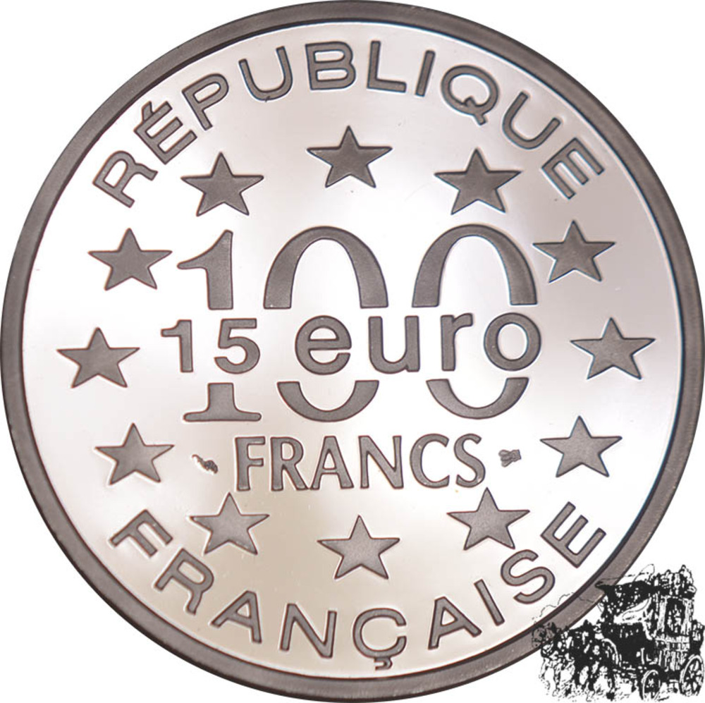 100 Francs 1996 - Stephansdom, Wien