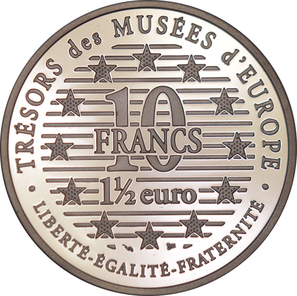 10 Francs - 1,5 Euro 1996 - Vincent van Gogh