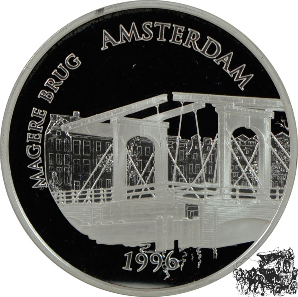 100 Francs - 15 Euro 1996 - Magere Brug