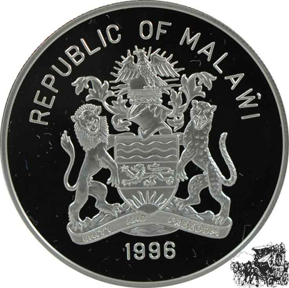 20 Kwacha 1996 - Elefanten 20 Kwacha 1996 - Elefanten