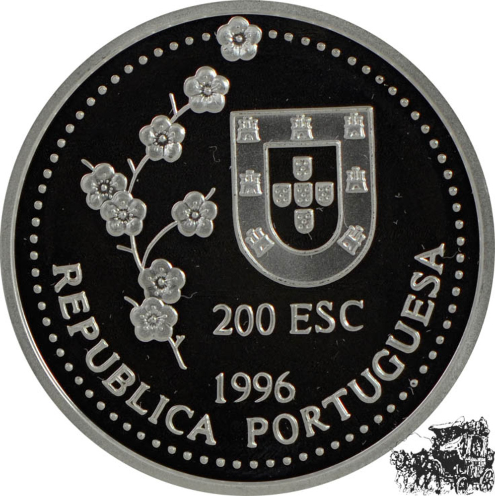 200 Escudo 1996 - Taiwan 200 Escudo 1996 - Taiwan