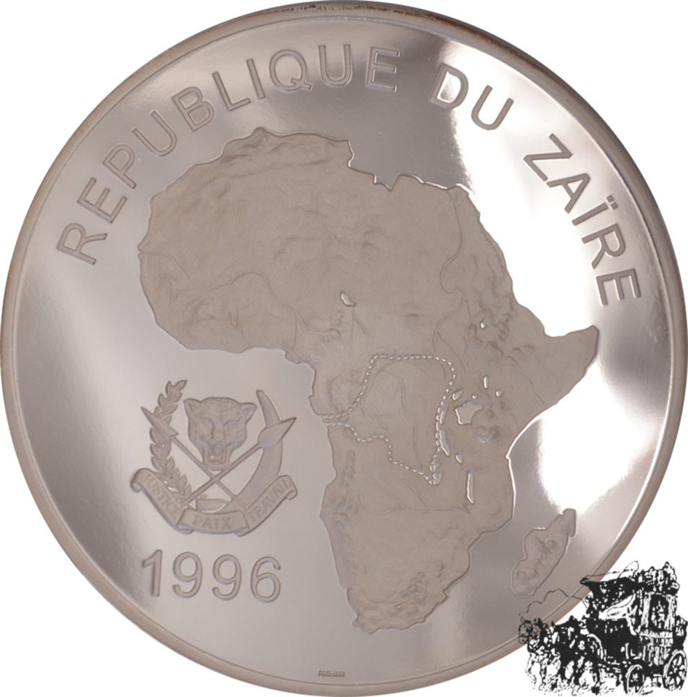 5000 Nouveaux Zaires 1996 - Leopard 5000 Nouveaux Zaires 1996 - Leopard