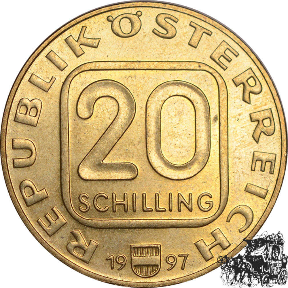 20 Schilling 1997 - 850 Jahre Stephansdom