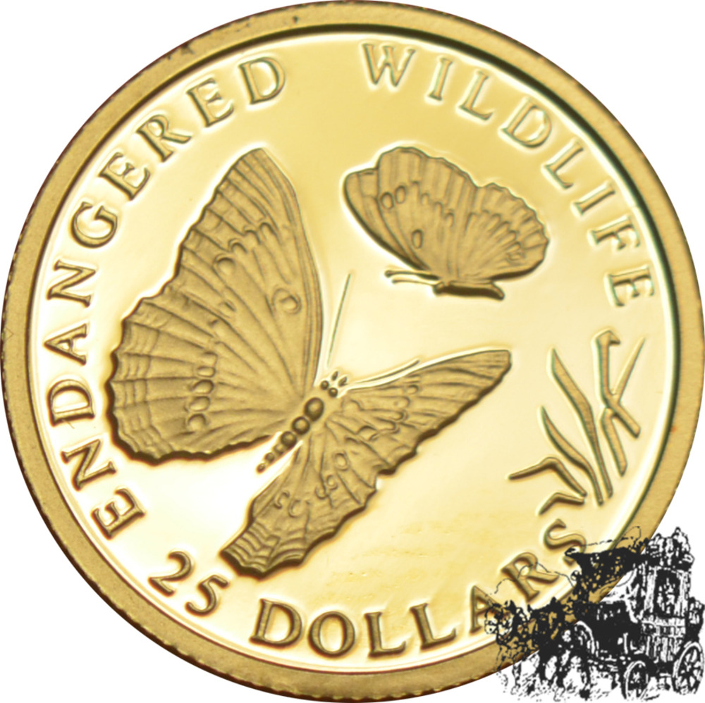 25 Dollar 1997 - Butterflies