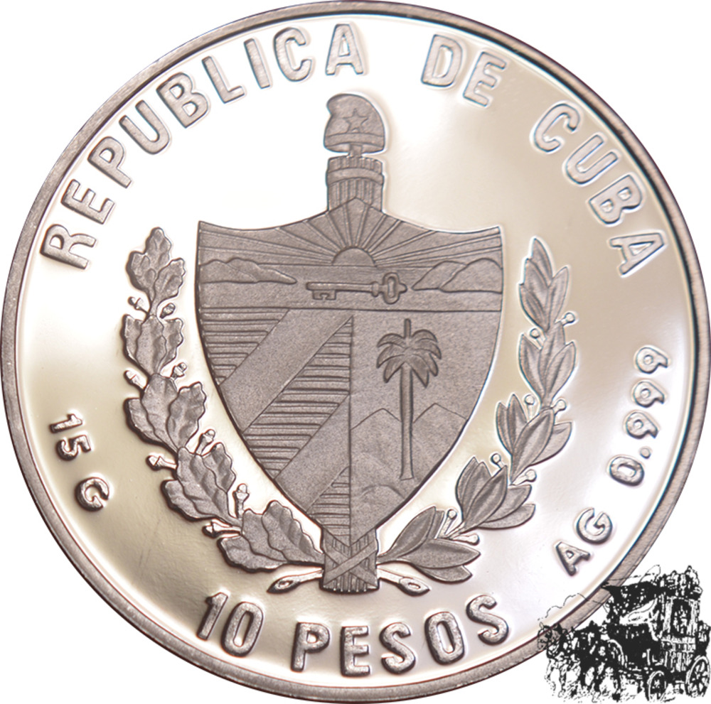 10 Pesos 1997 - Mausoleum von Halicarnas 10 Pesos 1997 - Mausoleum von Halicarnas