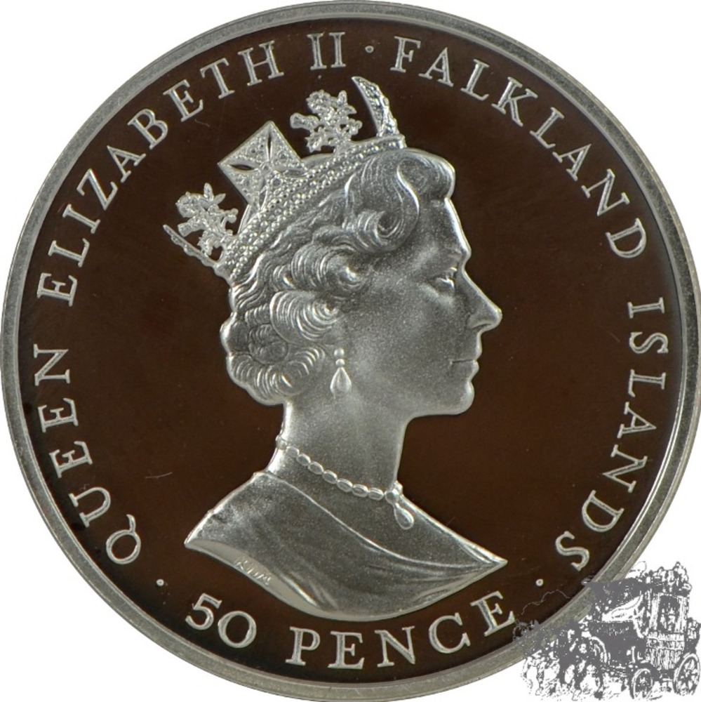 50 Pence 1997 - Albatrosse 50 Pence 1997 - Albatrosse