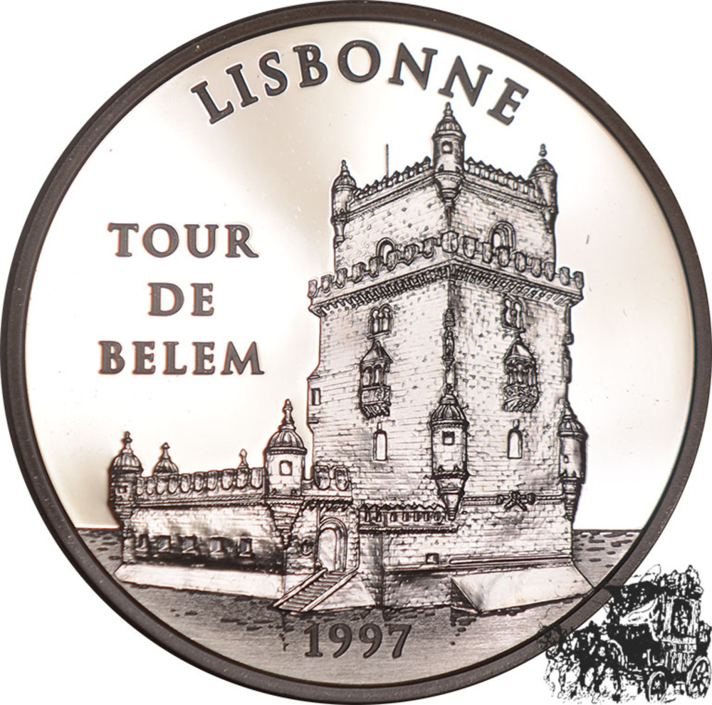 100 Francs 1997 - Turm von Belém, Lissabon