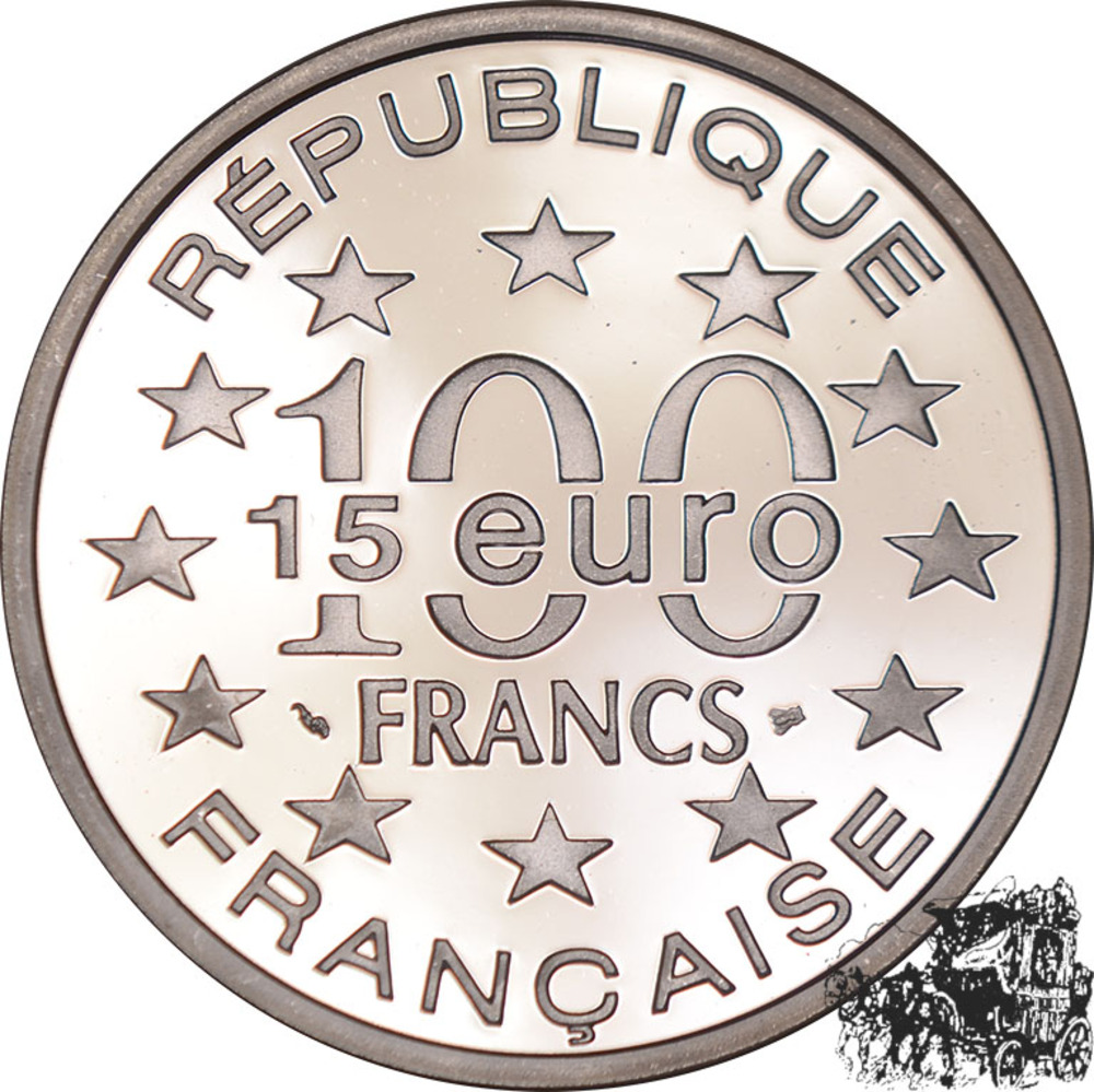 100 Francs 1997 - Turm von Belém, Lissabon