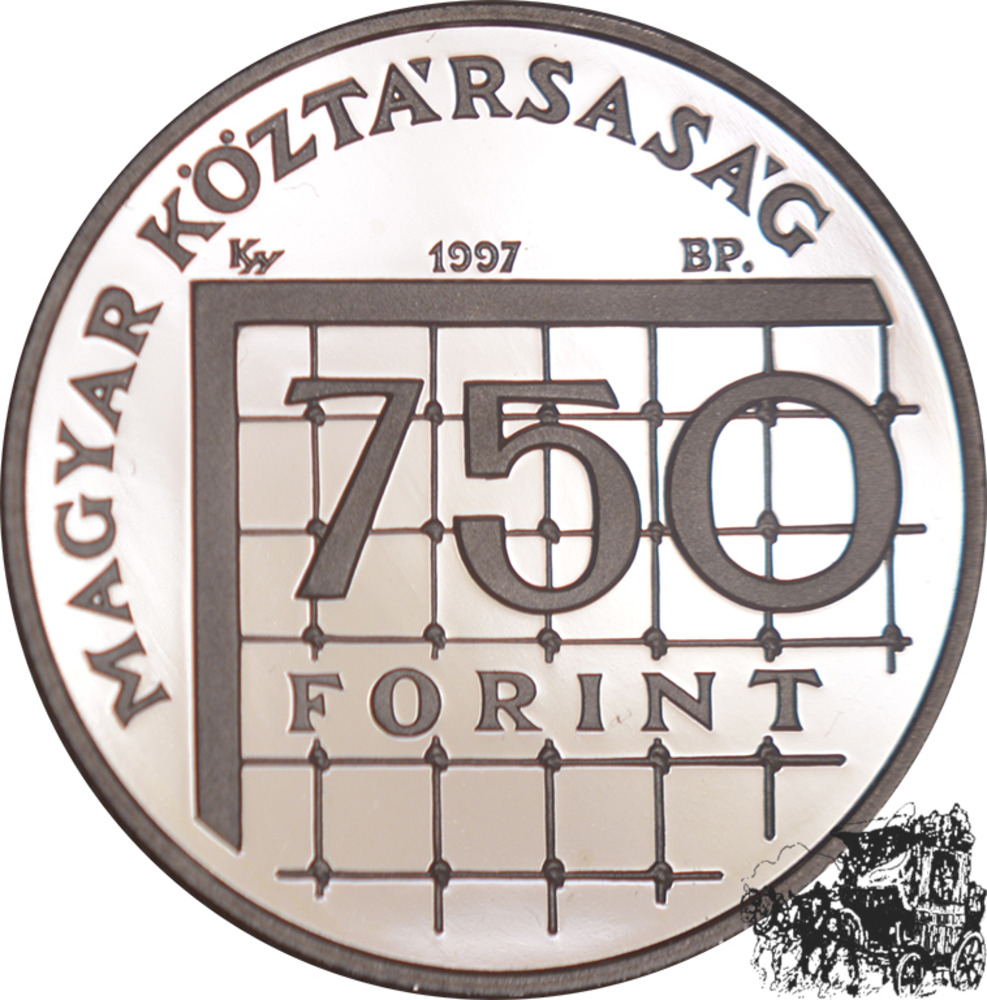 750 Forint 1997 - Fussball