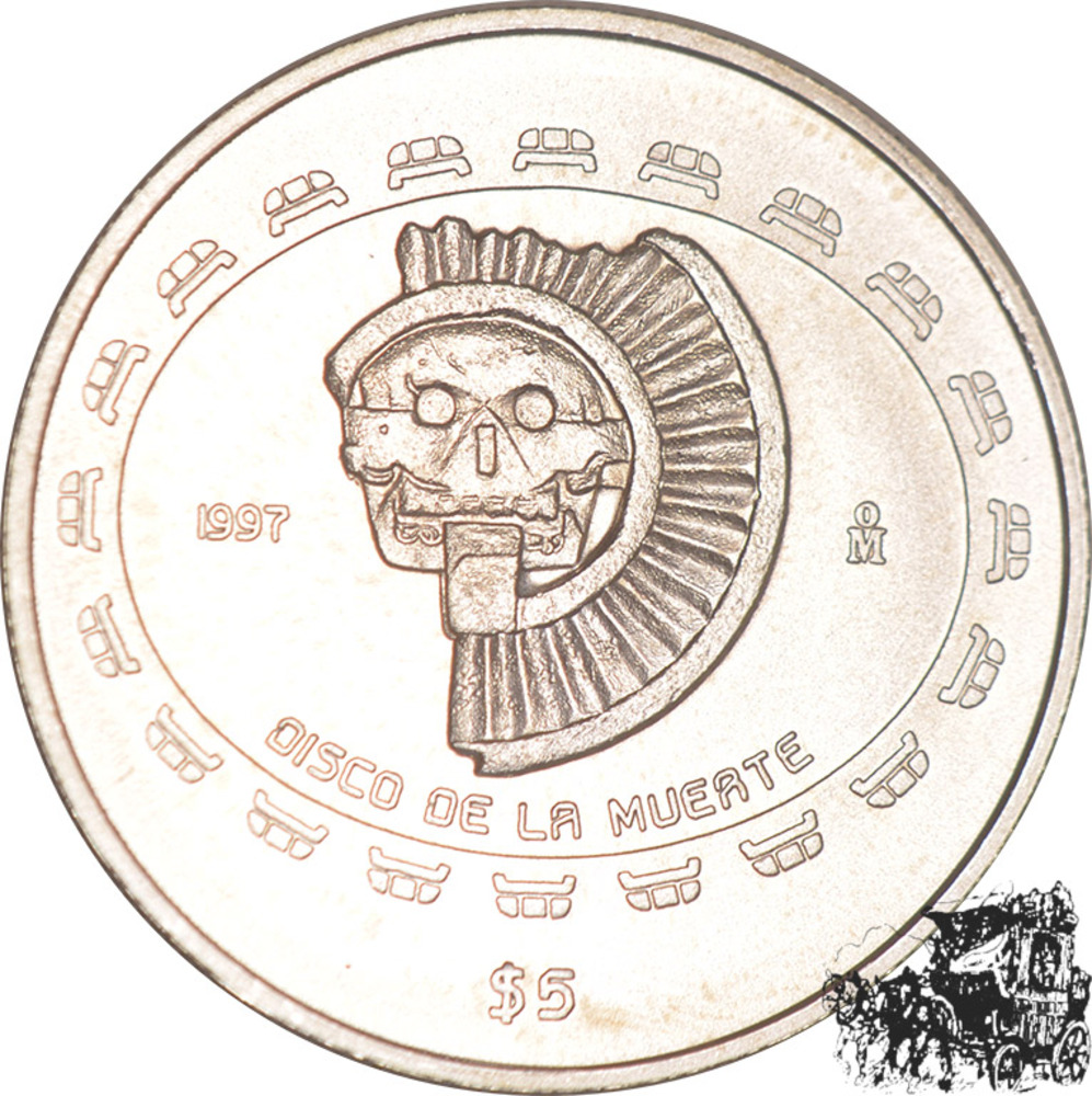 5 Pesos 1997 - Mexiko 5 Pesos 1997 - Mexiko