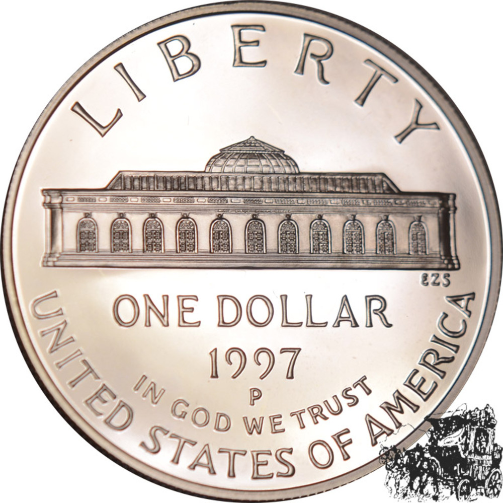 1 Dollar 1997 - Nationaler Botanischer Garten 1 Dollar 1997 - Nationaler Botanischer Garten