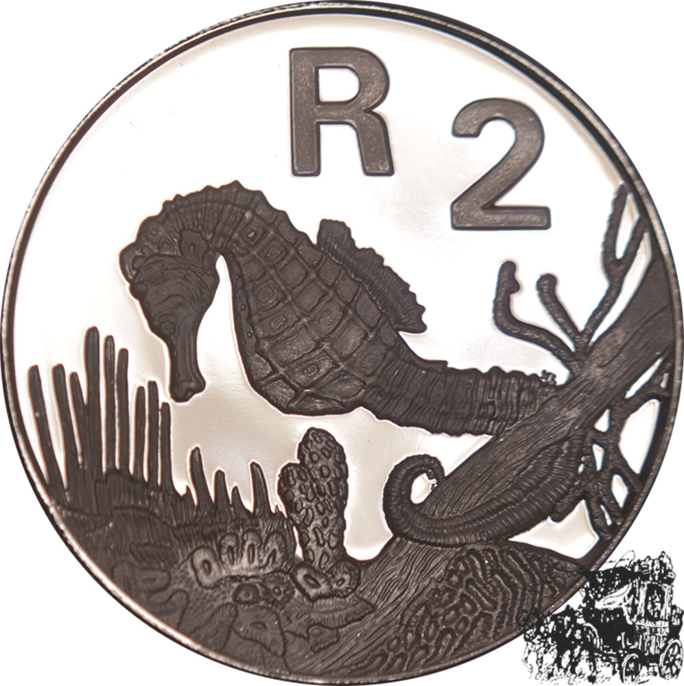 2 Rand 1997 - Seepferdchen, Süd Afrika