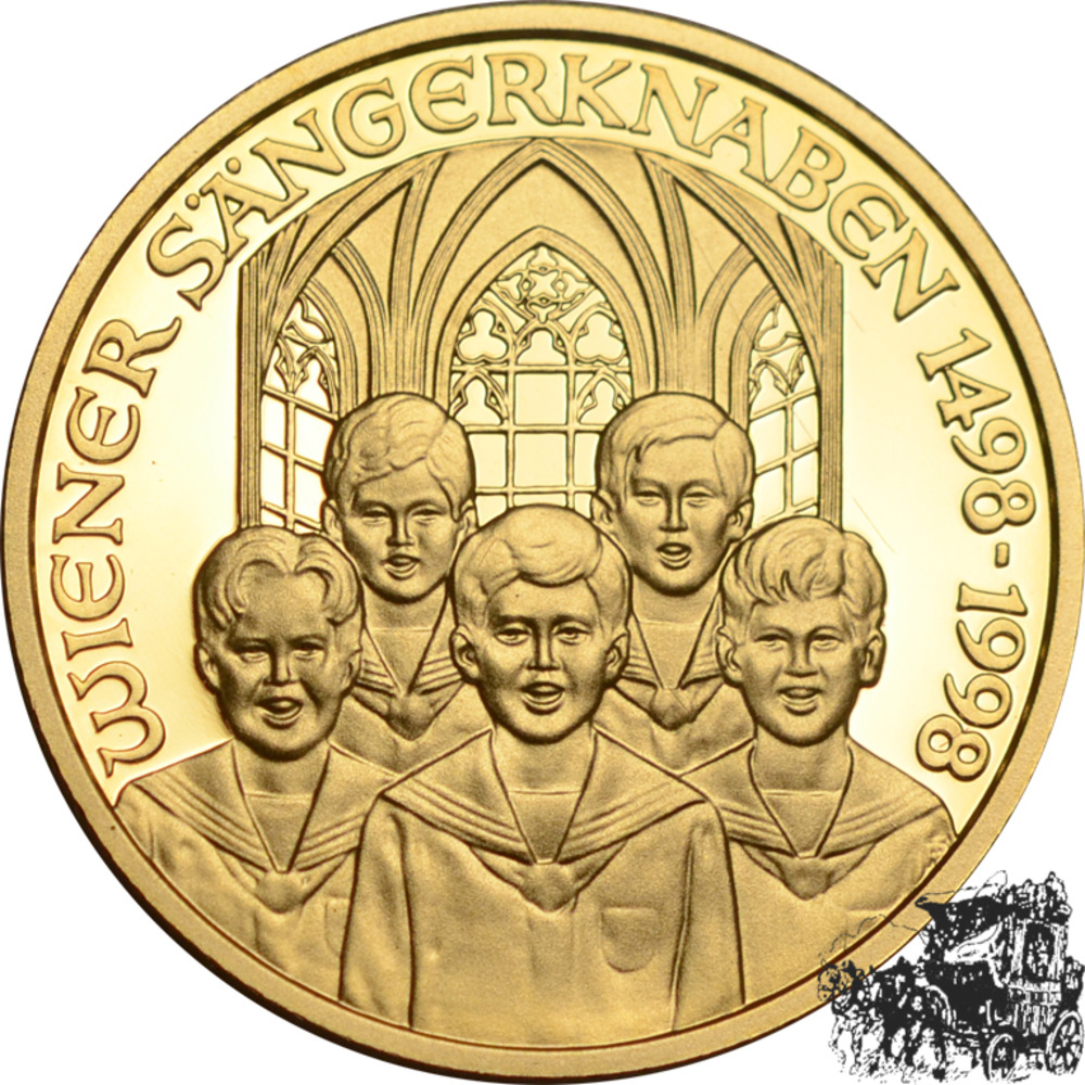 500 Shilling 1998 - Vienna Boys' Choir