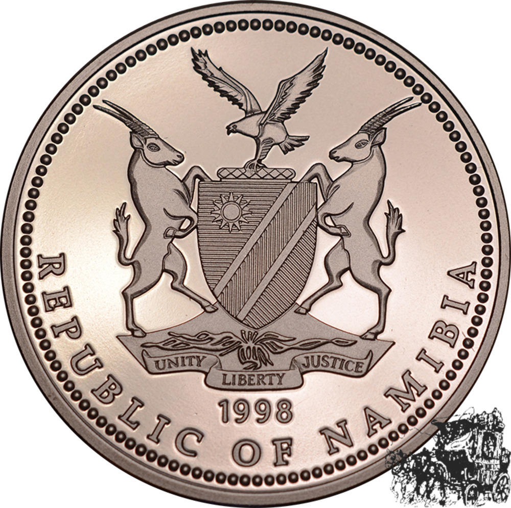 1 Dollar 1998 - Zwei Buckelwale 1 Dollar 1998 - Zwei Buckelwale