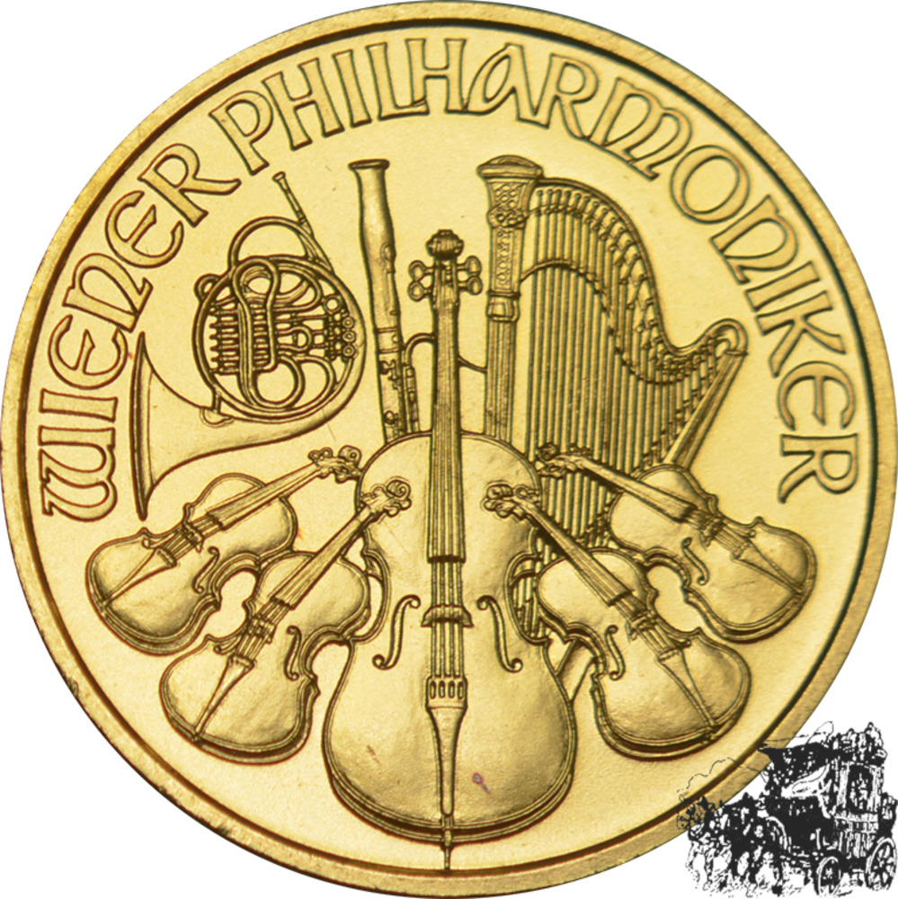 500 Schilling 1999 - 1/4 Unce  - Philharmoniker