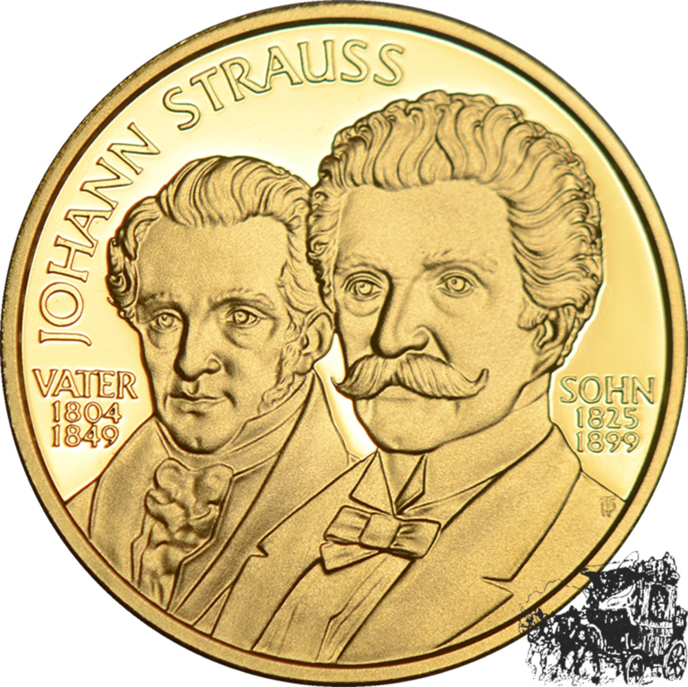 500 Schilling 1999 - Strauß - OVP