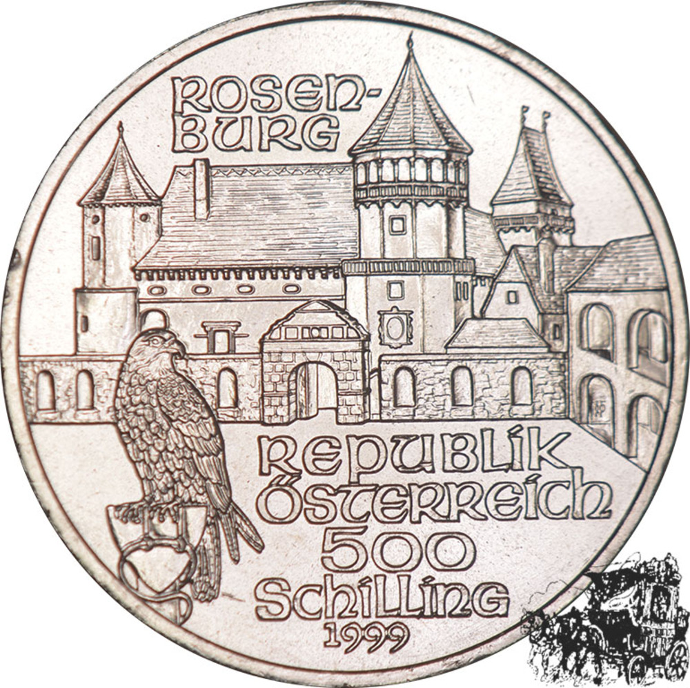 500 Schilling 1999 - Rosenburg - f.stpfr.