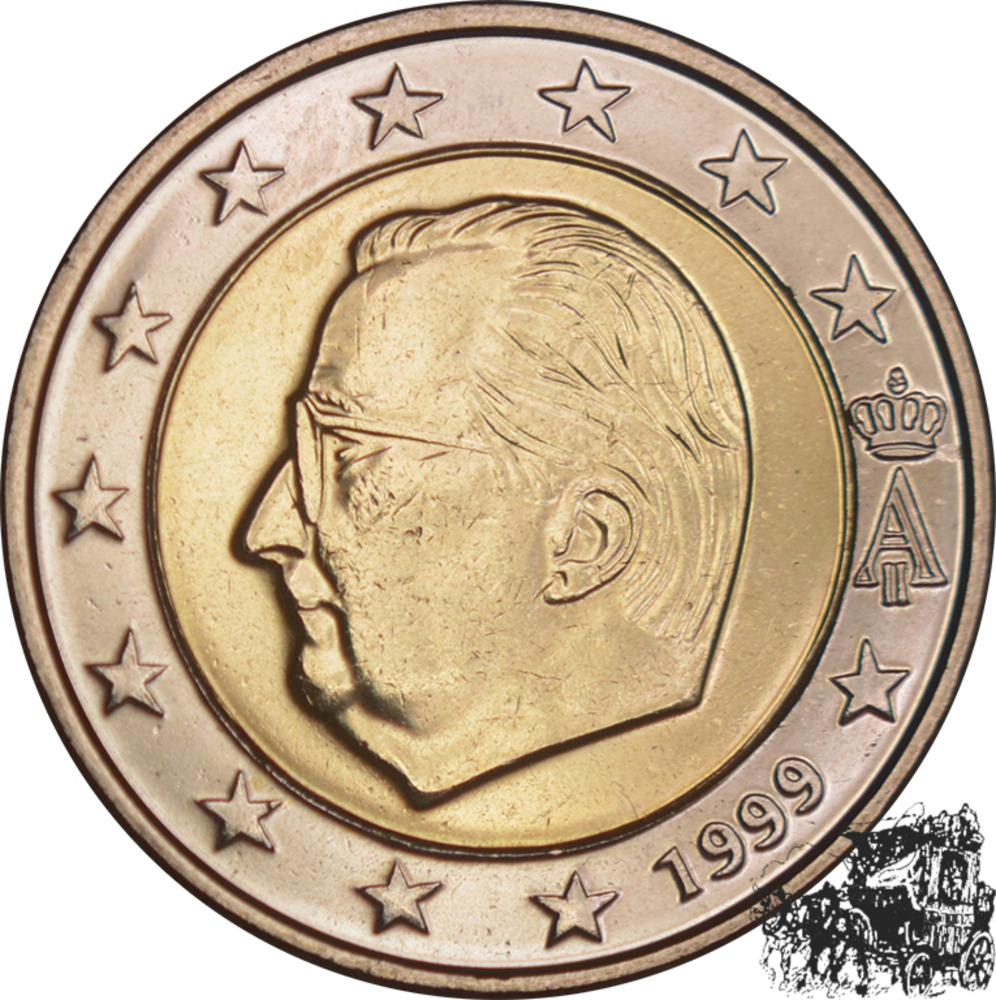 2 Euro 1999 - Belgien 2 Euro 1999 - Belgien