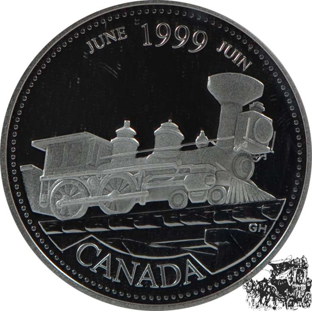 25 Cents 1999 - Eisenbahn 25 Cents 1999 - Eisenbahn