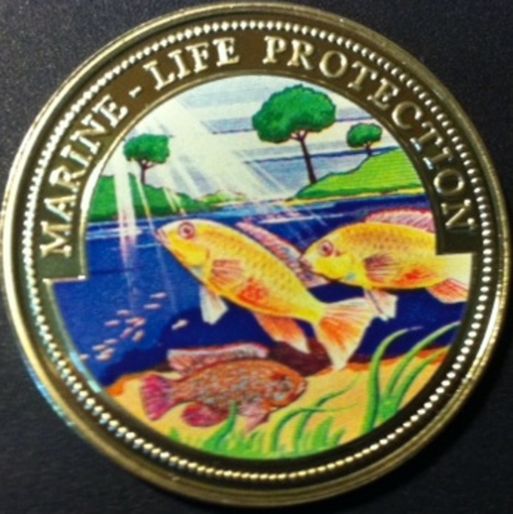 1 Dollar 1999 - Marine fauna