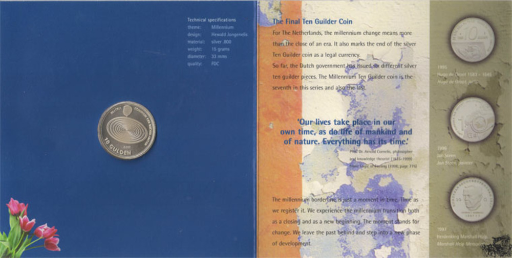 10 Gulden 1999 - Millennium 10 Gulden 1999 - Millennium
